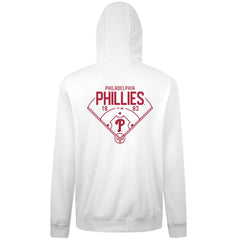 Philadelphia Phillies Levelwear Podium Primary Pullover Hoodie - White