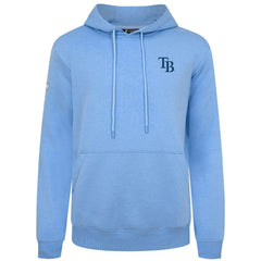 Tampa Bay Rays Levelwear Podium Primary Pullover Hoodie - Light Blue