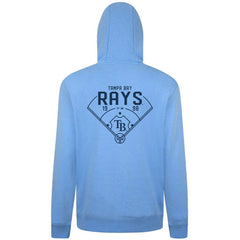 Tampa Bay Rays Levelwear Podium Primary Pullover Hoodie - Light Blue