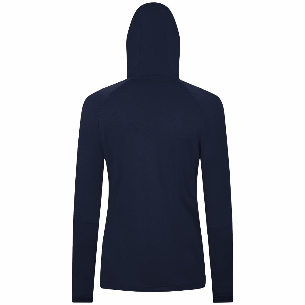 Milwaukee Brewers Levelwear Women's Raven Insignia 2.0 Quarter-Zip Jacket - Navy