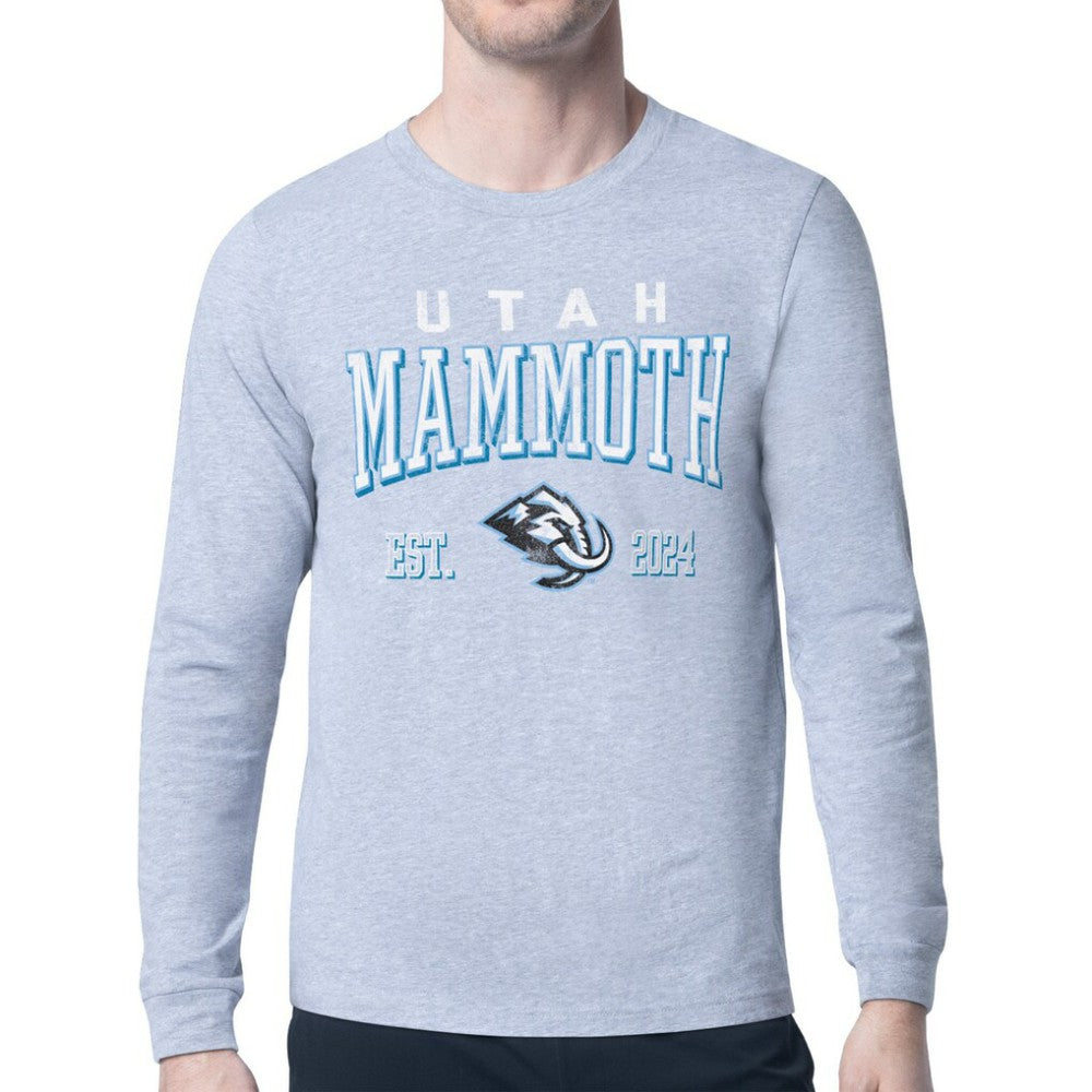 Utah Mammoth Starter Retro Graphic Long Sleeve T-Shirt
