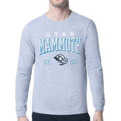 Utah Mammoth Starter Retro Graphic Long Sleeve T-Shirt
