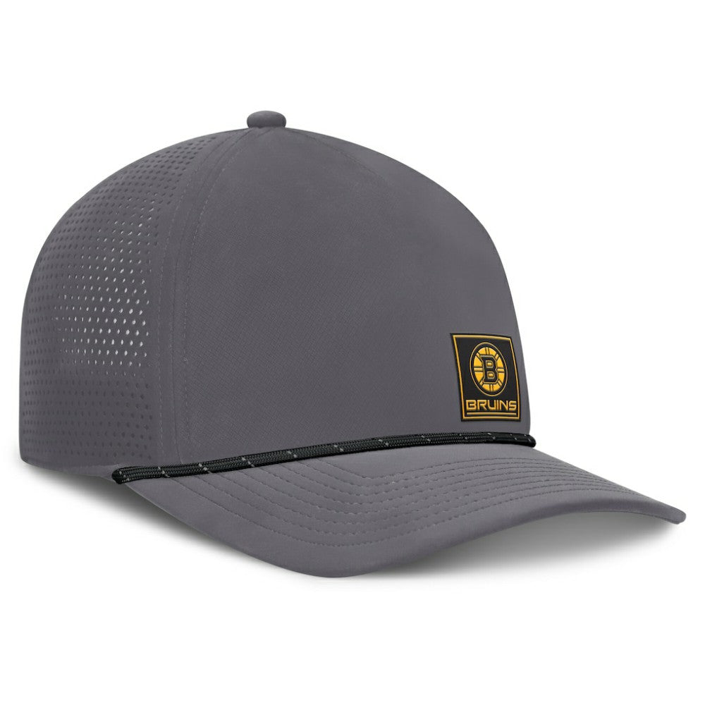 Boston Bruins Fanatics Captain Rope Adjustable Hat