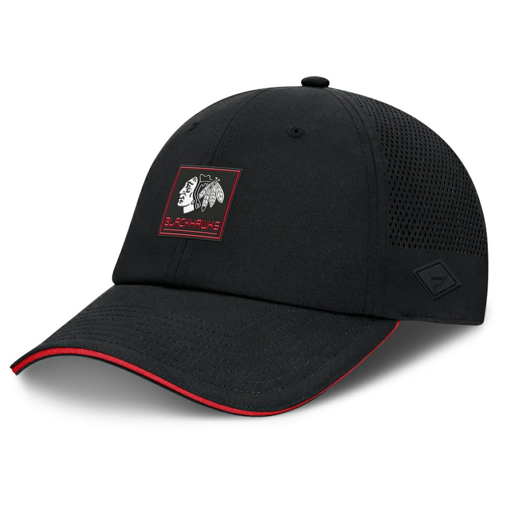 Chicago Blackhawks Fanatics Driver Adjustable Hat