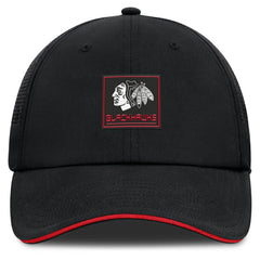 Chicago Blackhawks Fanatics Driver Adjustable Hat