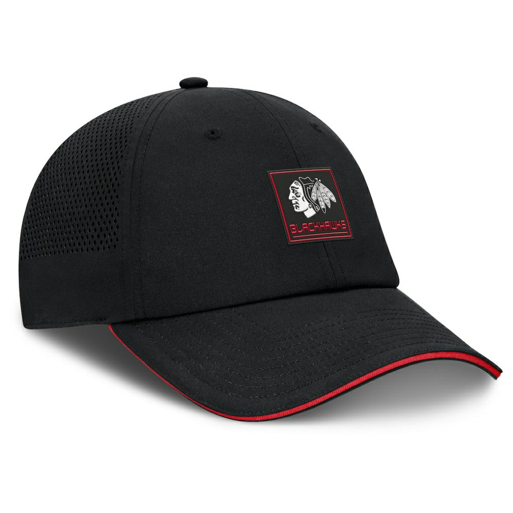 Chicago Blackhawks Fanatics Driver Adjustable Hat