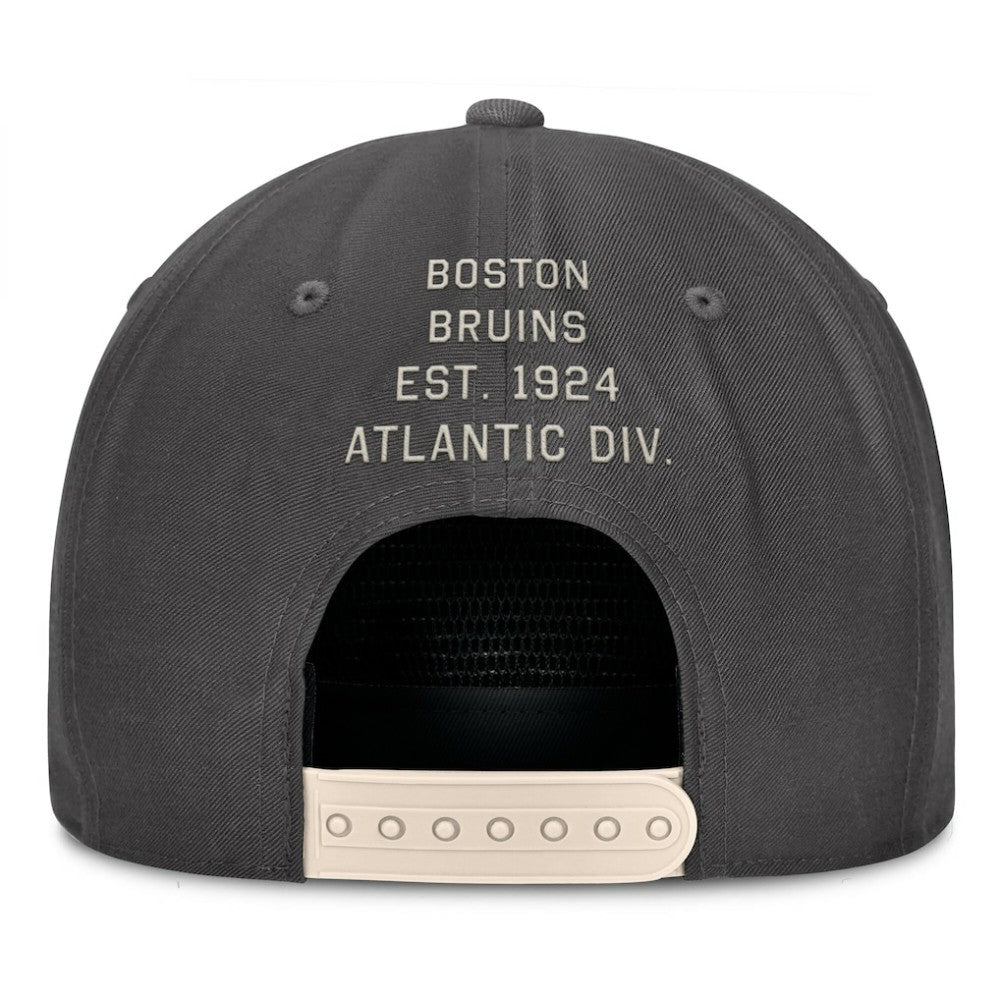 Boston Bruins Fanatics Closer Adjustable Hat