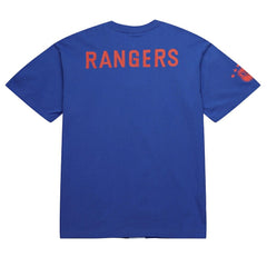 Mark Messier New York Rangers Mitchell & Ness NHL Ultimate Player Vintage Logo T-Shirt