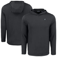 Baltimore Orioles Cutter & Buck Coastline Epic Comfort Recycled Eco Hoodie Long Sleeve T-Shirt - Black