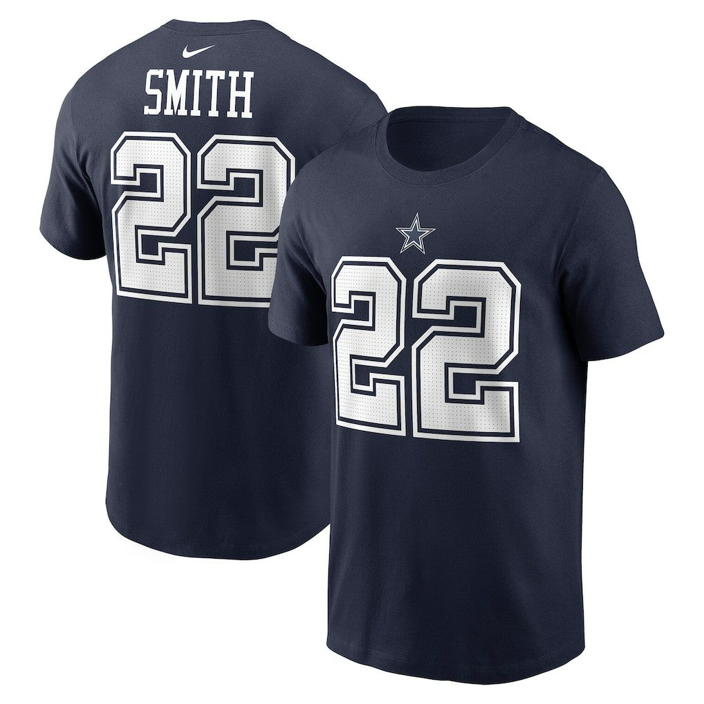 NFL Dallas Cowboys Emmitt Smith  Retired Player Name & Number T-Shirt