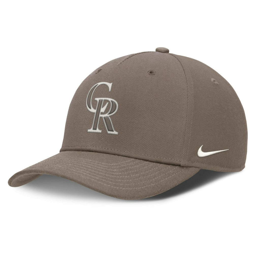Colorado Rockies Rise Performance Adjustable Hat - Brown | Nike