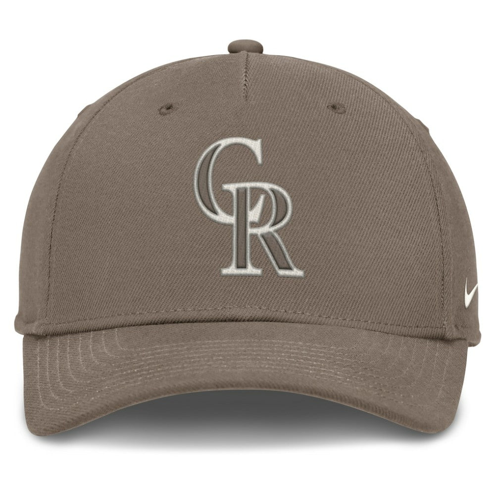 Colorado Rockies Rise Performance Adjustable Hat - Brown | Nike