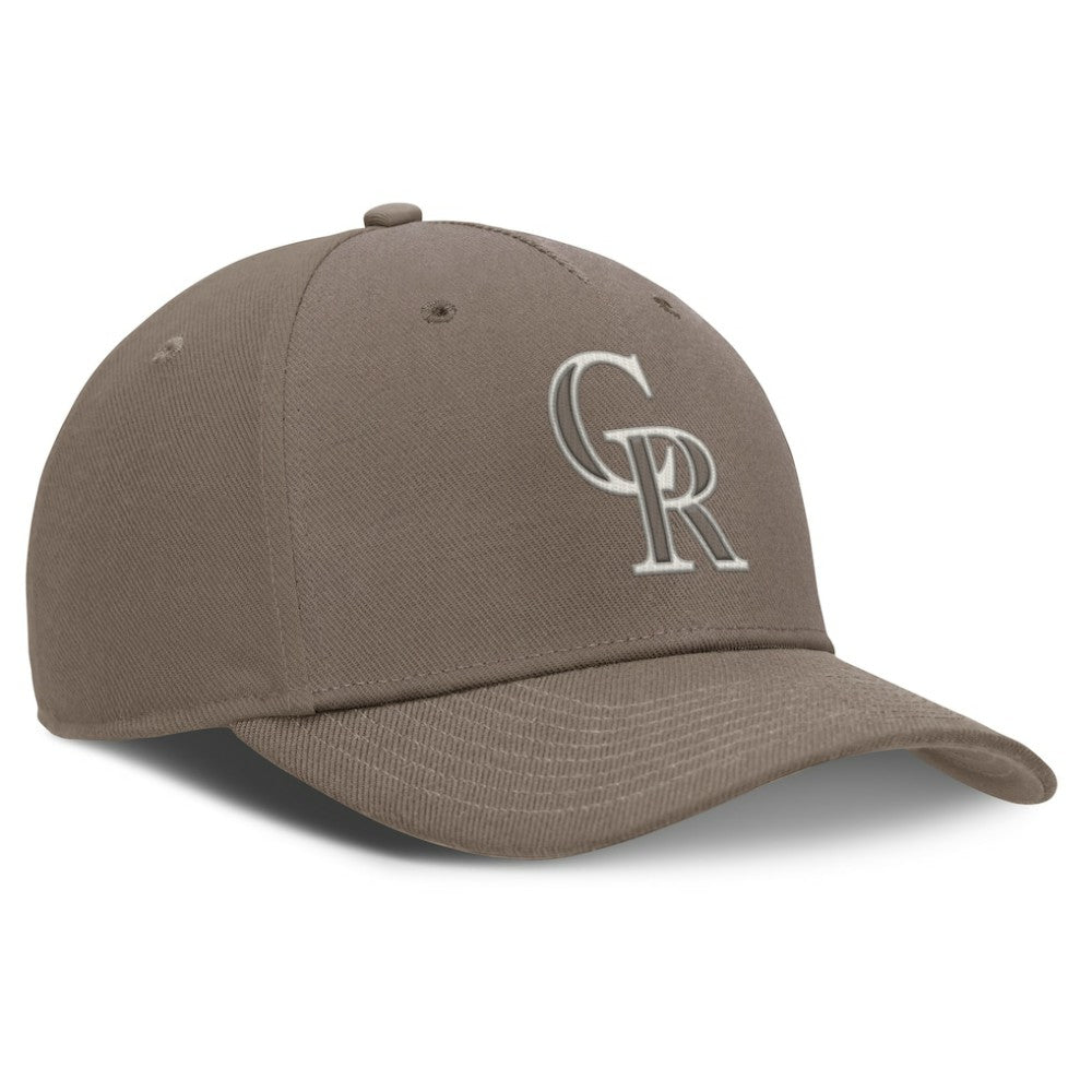 Colorado Rockies Rise Performance Adjustable Hat - Brown | Nike