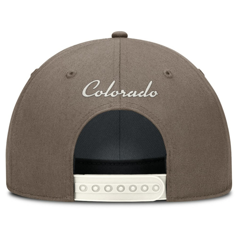 Colorado Rockies Rise Performance Adjustable Hat - Brown | Nike