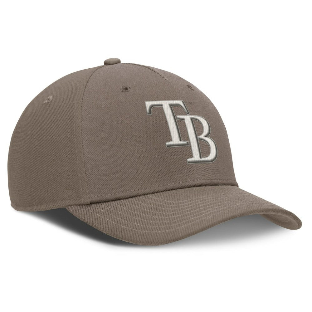 Tampa Bay Rays Rise Performance Adjustable Hat - Brown | Nike