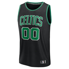 Boston Celtics Youth Fast Break Custom Replica Jersey - Black - Statement Edition | Fanatics online