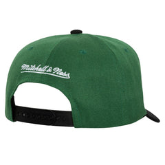 Boston Celtics Underarch Two-Tone Pro Crown Snapback Hat - Kelly Green/Black | Mitchell & Ness sale