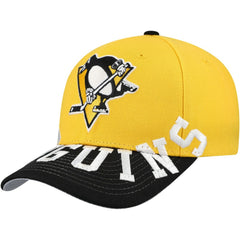 Pittsburgh Penguins Mitchell & Ness Underarch Two-Tone Pro Crown Snapback Hat