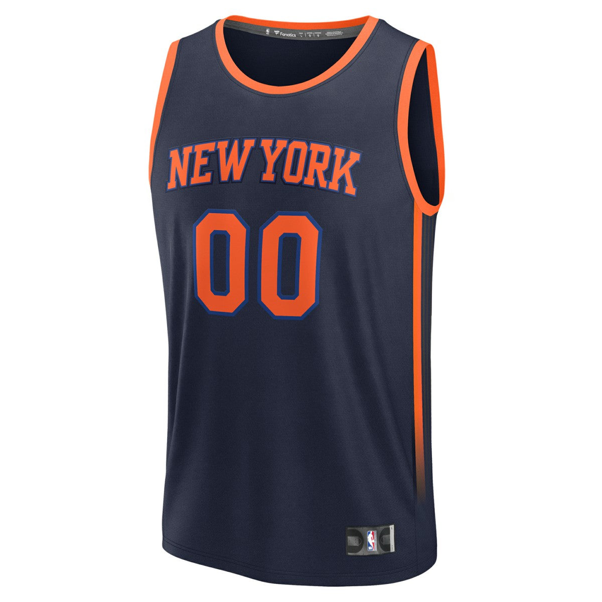 New York Knicks Fast Break Custom Jersey - Statement Edition - Navy | Fanatics cheap