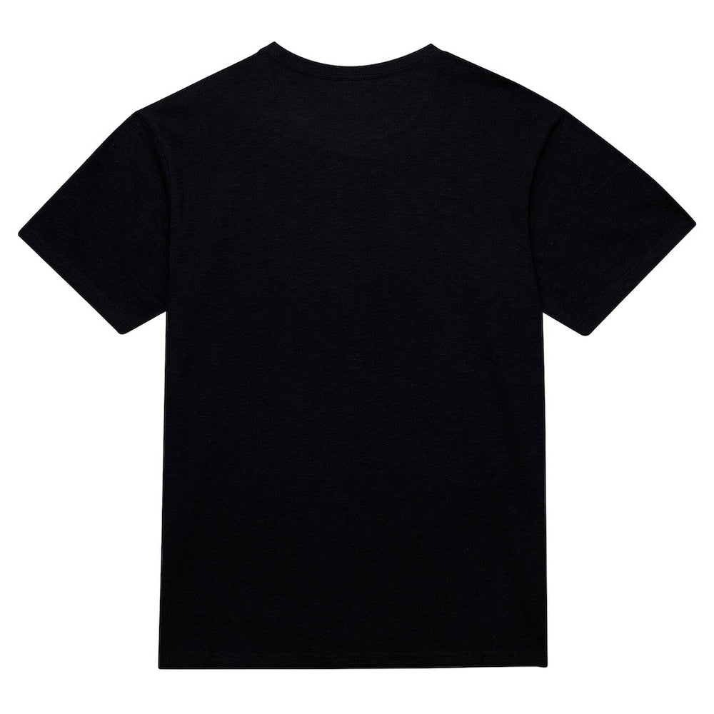 Boston Celtics Hardwood Classics Felt Applique Slub T-Shirt - Black | Mitchell & Ness on sale
