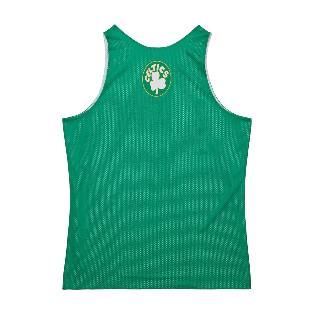Boston Celtics Hardwood Classics Reversible Mesh Practice Jersey - Kelly Green/White | Mitchell & Ness cheap