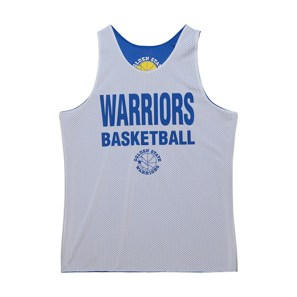 Golden State Warriors Hardwood Classics Reversible Mesh Practice Jersey sale - Royal/White | Mitchell & Ness cheap