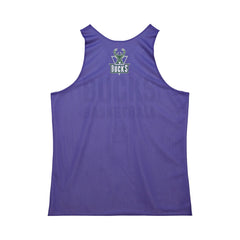 Milwaukee Bucks Hardwood Classics Reversible Mesh Practice Jersey - Purple/White | Mitchell & Ness on sale