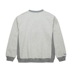 Golden State Warriors Vintage Logo Pullover Sweatshirt sale - Heather Gray | Mitchell & Ness for sale