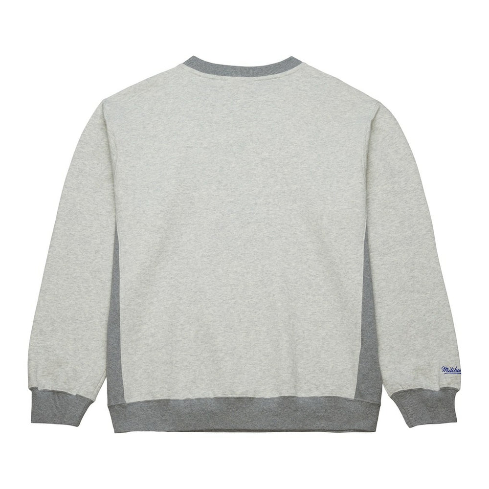 Denver Nuggets Vintage Logo Pullover Sweatshirt sale - Heather Gray | Mitchell & Ness cheap