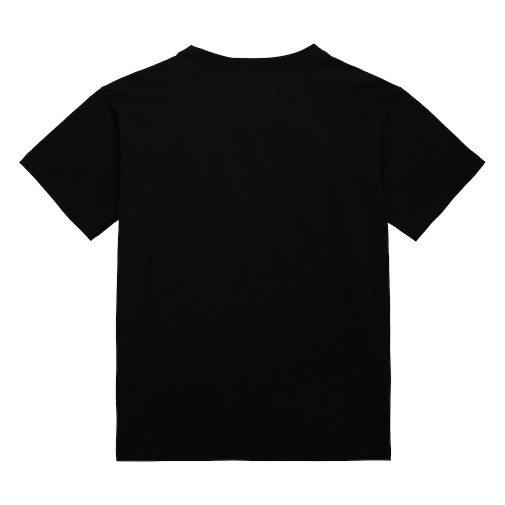 Philadelphia 76ers Hardwood Classics Neon Nights Premium T-Shirt - Black | Mitchell & Ness on sale
