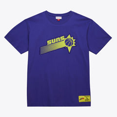 Phoenix Suns Hardwood Classics Neon Nights Premium T-Shirt - Purple | Mitchell & Ness online