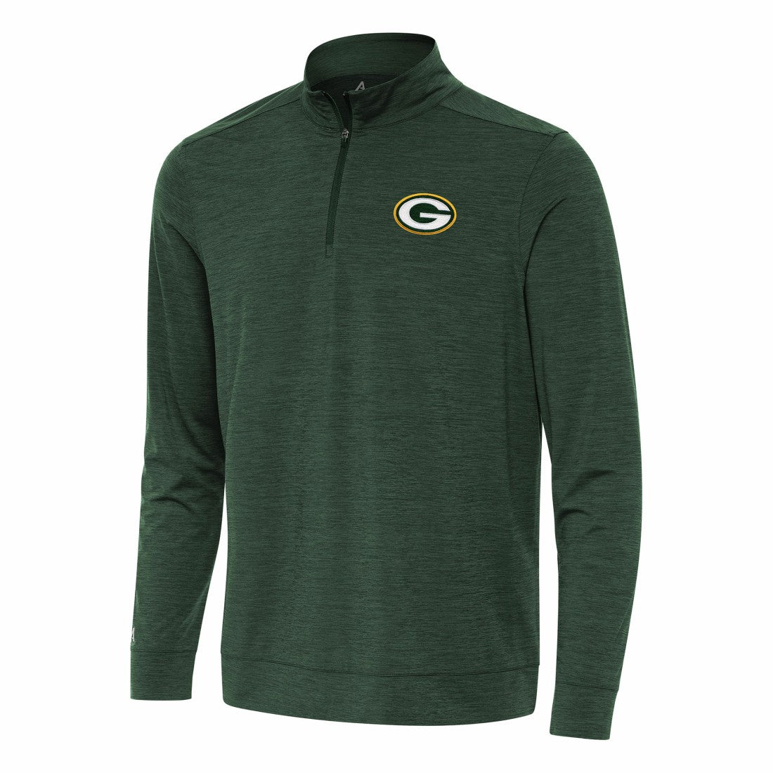 NFL Green Bay Packers Antigua Bright Quarter-Zip Top