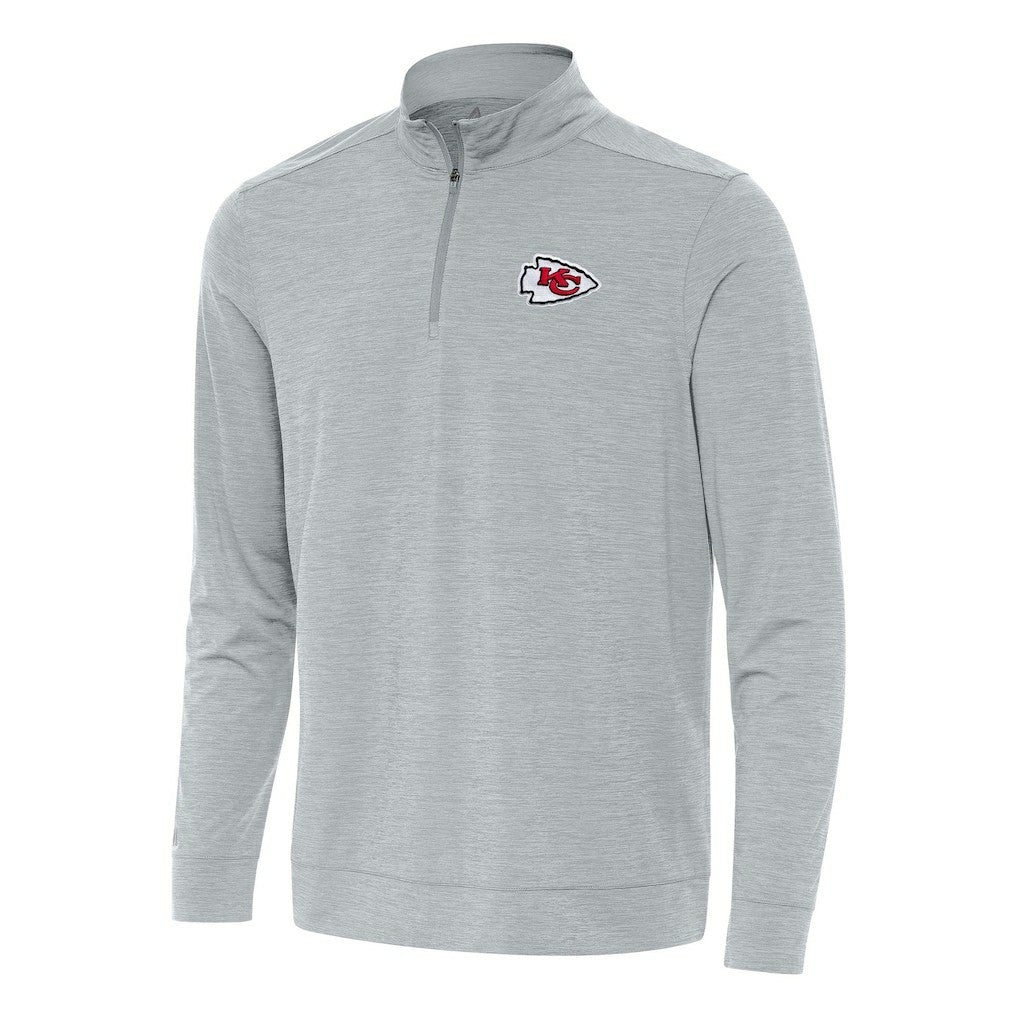 NFL Kansas City Chiefs Antigua Bright Quarter-Zip Top