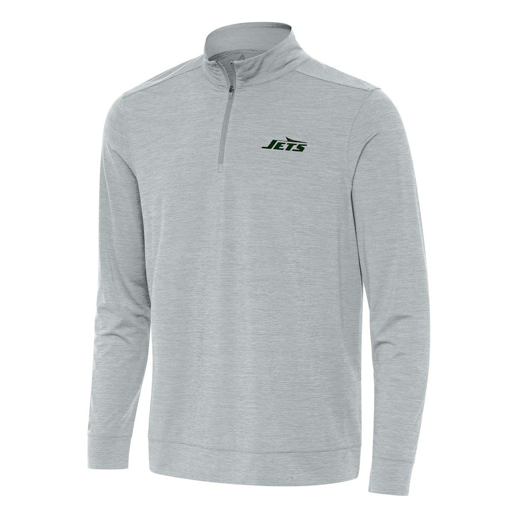 NFL New York Jets Antigua Bright Quarter-Zip Top