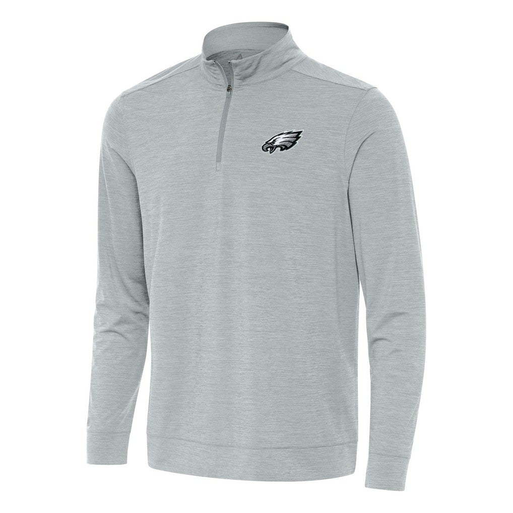 NFL Philadelphia Eagles Antigua Bright Quarter-Zip Top