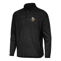 NFL Minnesota Vikings Antigua Certain Tri-Blend Quarter-Zip Top