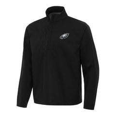 NFL Philadelphia Eagles Antigua Brisk Quarter-Zip Pullover Jacket