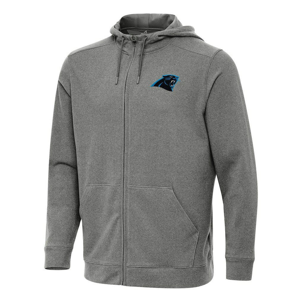 NFL Carolina Panthers Antigua Effortless Full-Zip Hoodie