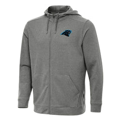 NFL Carolina Panthers Antigua Effortless Full-Zip Hoodie