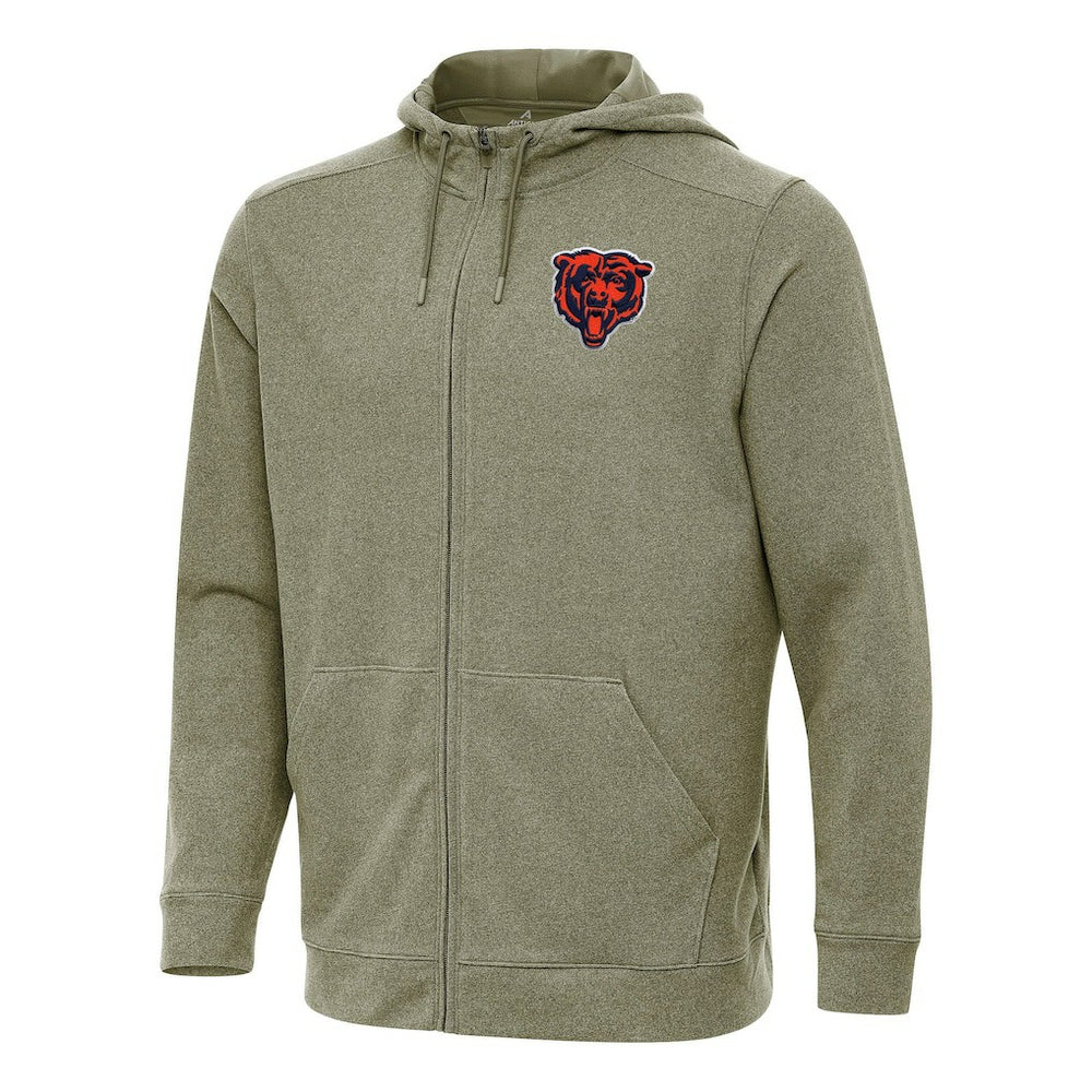 NFL Chicago Bears Antigua Effortless Full-Zip Hoodie
