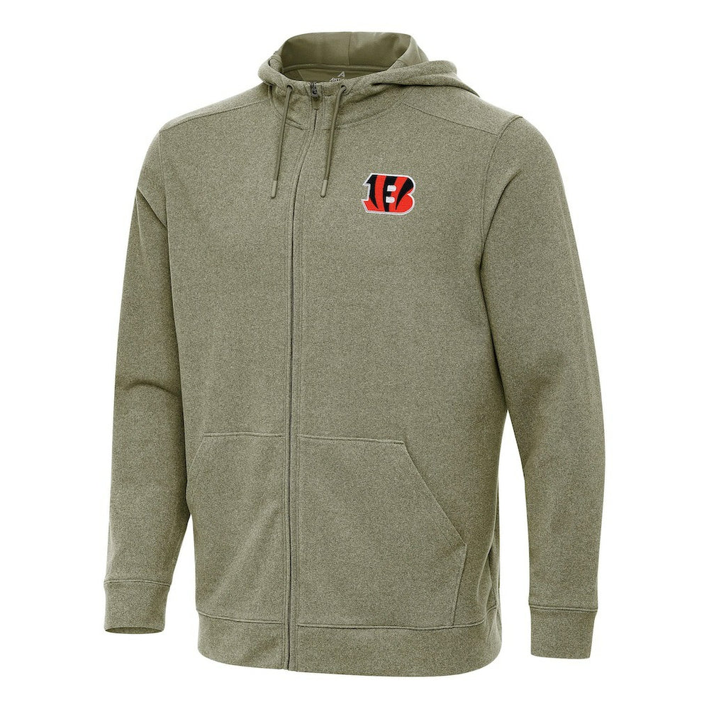 NFL Cincinnati Bengals Antigua Effortless Full-Zip Hoodie