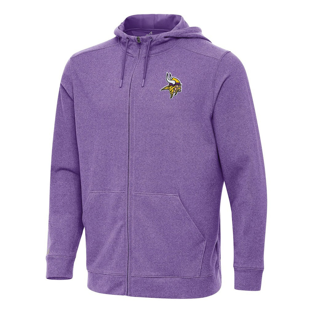 NFL Minnesota Vikings Antigua Effortless Full-Zip Hoodie