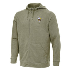 NFL Minnesota Vikings Antigua Effortless Full-Zip Hoodie
