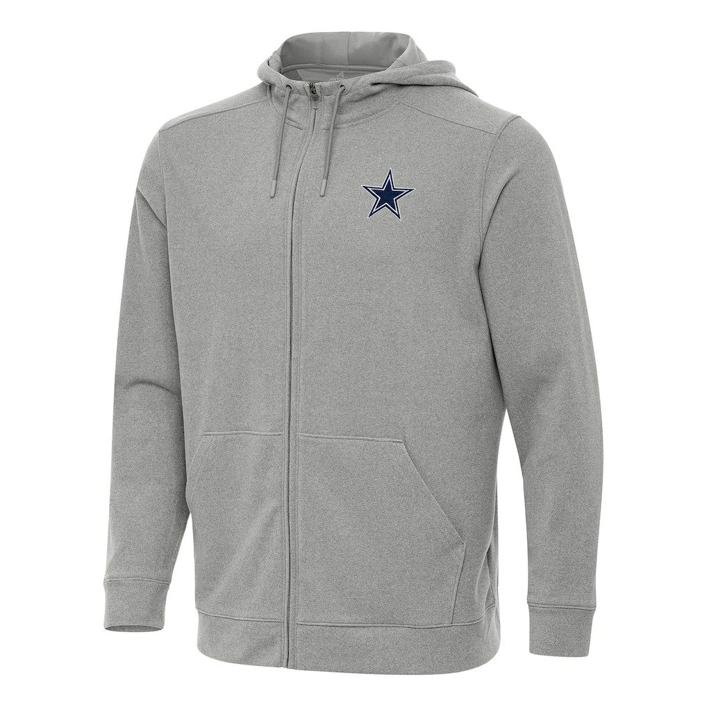 NFL Dallas Cowboys Antigua Effortless Full-Zip Hoodie