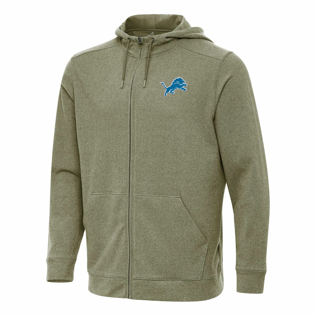 NFL Detroit Lions Antigua Effortless Full-Zip Hoodie