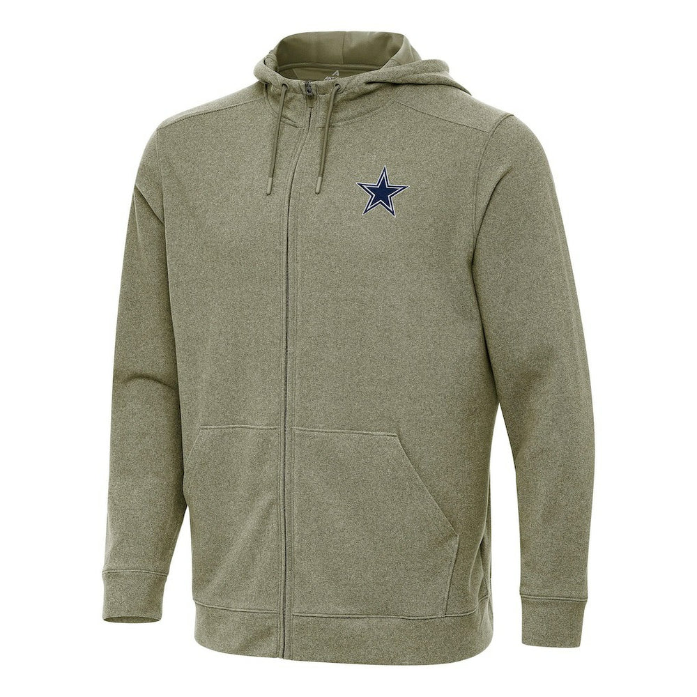 NFL Dallas Cowboys Antigua Effortless Full-Zip Hoodie