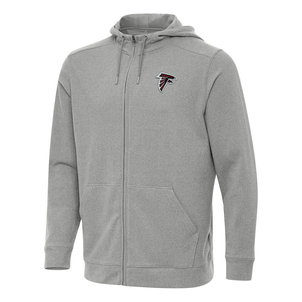 NFL Atlanta Falcons Antigua Effortless Full-Zip Hoodie