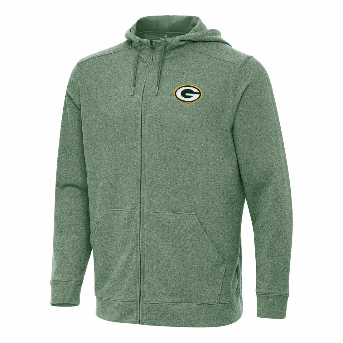 NFL Green Bay Packers Antigua Effortless Full-Zip Hoodie