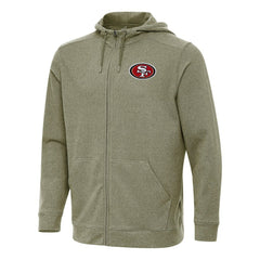 NFL San Francisco 49ers Antigua Effortless Full-Zip Hoodie