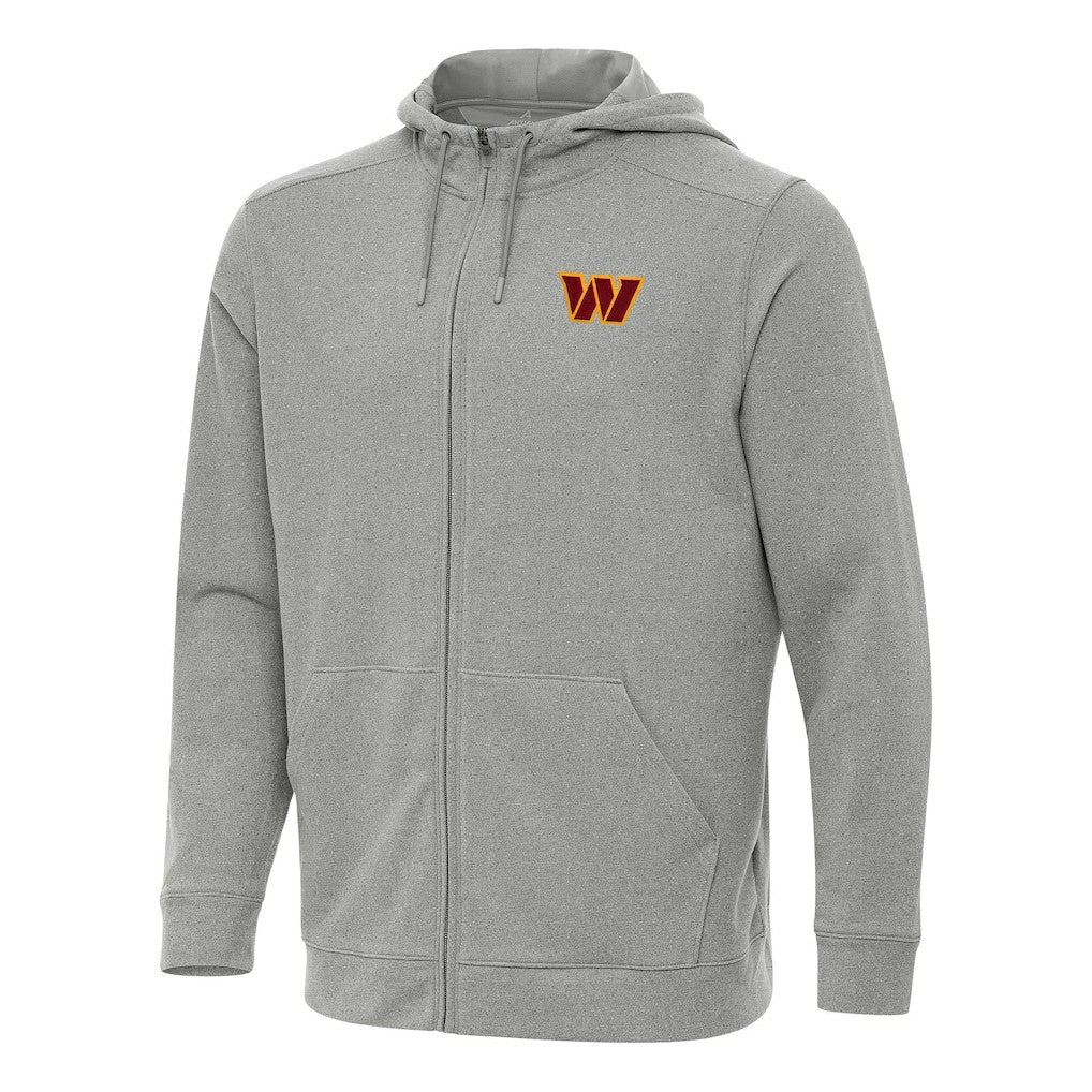 NFL Washington Commanders Antigua Effortless Full-Zip Hoodie